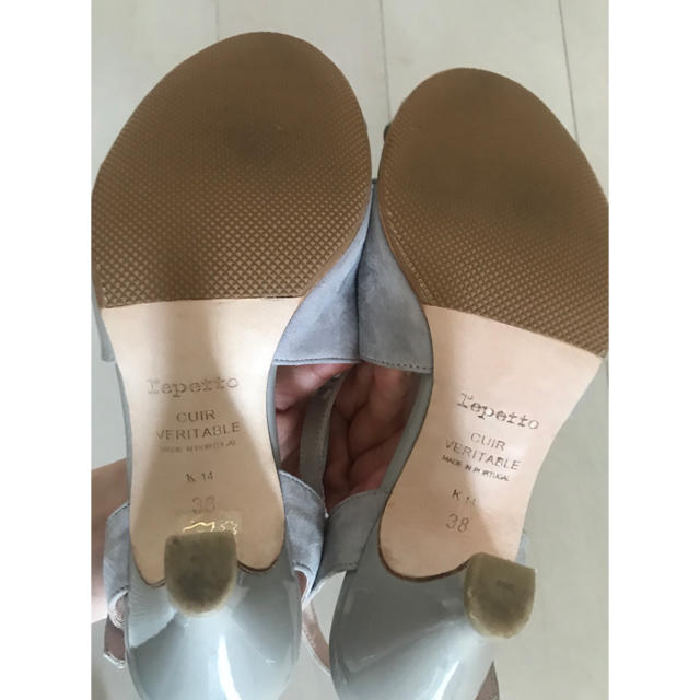 repetto(レペット)のrepetto♪レペット 甲クロスデザインがオシャレなサンダル　38  レディースの靴/シューズ(サンダル)の商品写真