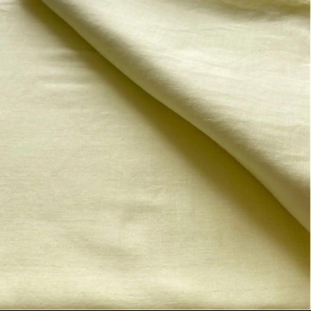 ダブルガーゼ　イエロー ハンドメイドの素材/材料(生地/糸)の商品写真