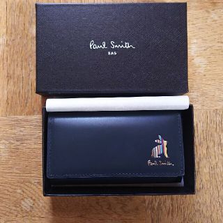 Paul Smith マーケトリーストライプラビット 5連キーケース