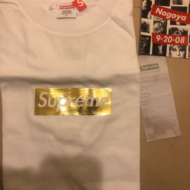 Supreme - 08ss supreme boxlogo 名古屋オープン 白金 Tシャツの通販 by sup's shop｜シュプリームならラクマ