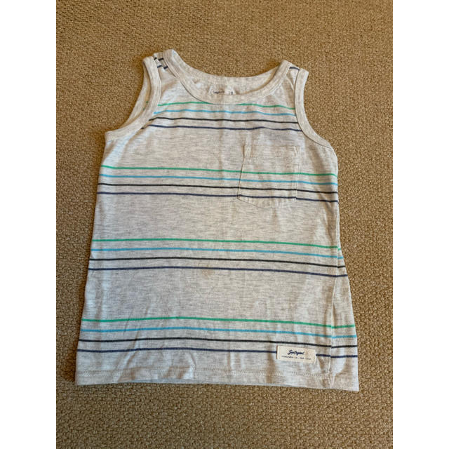 GAP Kids(ギャップキッズ)の110 男の子　タンクトップ　GAP キッズ/ベビー/マタニティのキッズ服男の子用(90cm~)(Tシャツ/カットソー)の商品写真