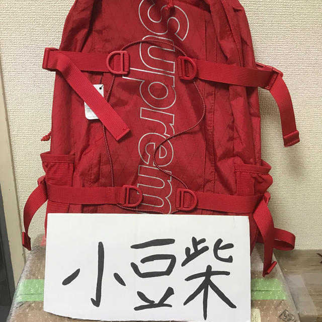 Supreme 18AW Back Pack シュプリーム リュックバック 赤