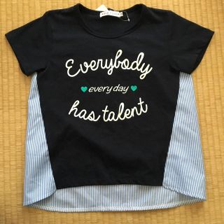 シマムラ(しまむら)のTOMO様専用しまむら バックシャンTシャツ 新品 140㎝(Tシャツ/カットソー)