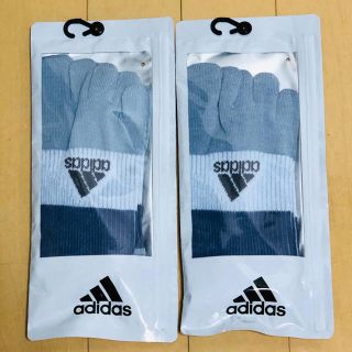 アディダス(adidas)の新品★レディース★アディダス×福助★五本指★5本指ソックス★靴下★2足セット★B(ソックス)