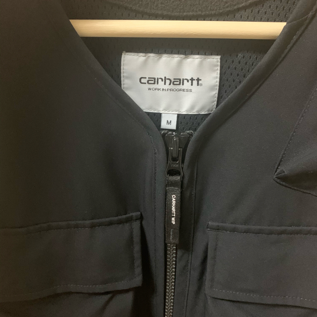 Carhartt wip fishing vest m 黒