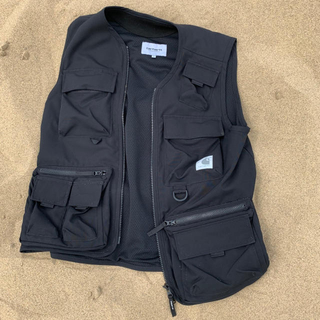 カーハート(carhartt)のCarhartt wip fishing vest m 黒(ベスト)