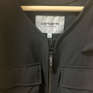 carhartt - Carhartt wip fishing vest m 黒の通販 by のりべえ ...