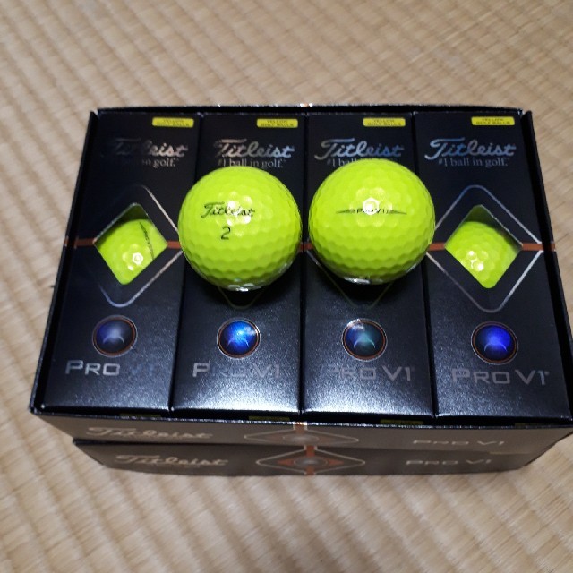 タイトリスト PRO V1 ゴルフボール  ダブルナンバー2箱セット