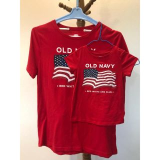 オールドネイビー(Old Navy)の春にぴったり！OLD NAVY 親子ペア Tシャツ(Tシャツ/カットソー)