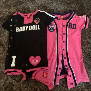 ベビードール(BABYDOLL)の子供服 ロンパース 女の子用(ロンパース)