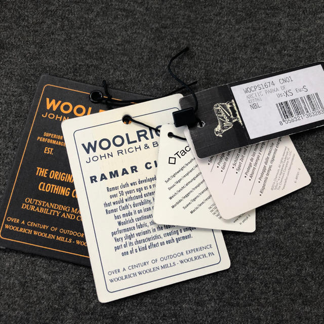 WOOLRICH(ウールリッチ)のウールリッチ　アークティックパーカー  S 黒 メンズのジャケット/アウター(ダウンジャケット)の商品写真