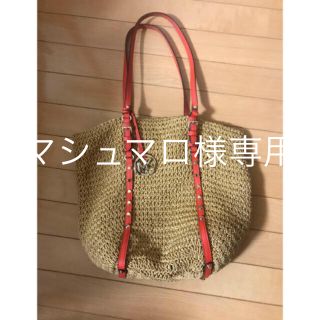 マイケルコース(Michael Kors)のMICHAEL KORS カゴバック(かごバッグ/ストローバッグ)