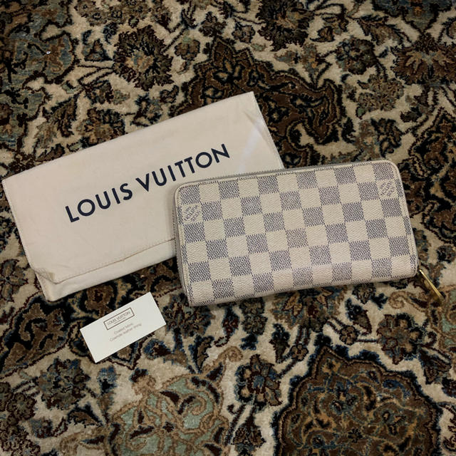 LOUIS VUITTON ダミエ アズール ジッピー ウォレット 長財布