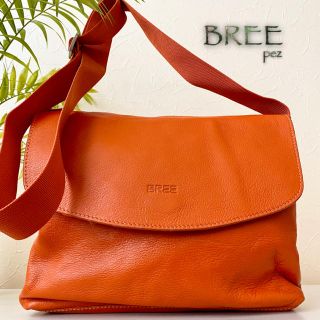 ブリー(BREE)の極美品 BREE ブリー 約4,5万 総本革 レザーショルダーバッグ 鞄(ショルダーバッグ)