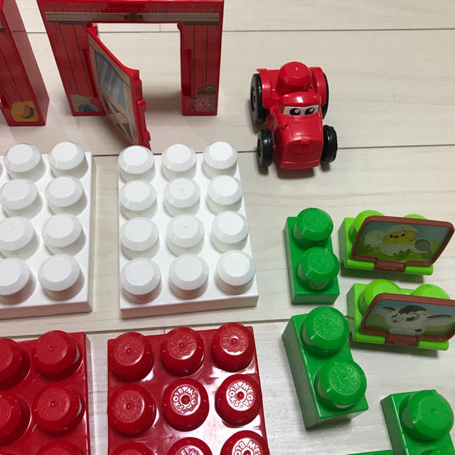 Lego - メガブロック ファーム フィッシャープライス パーツ 37点 バラ