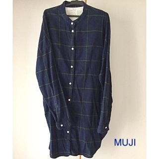 ムジルシリョウヒン(MUJI (無印良品))の専用です！無印良品 MUJI  シャツワンピース(ひざ丈ワンピース)