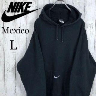 ナイキ(NIKE)の【2点おまとめ】【希少】【メキシコ製】【ナイキ】刺繍ロゴ☆パーカー☆L(パーカー)