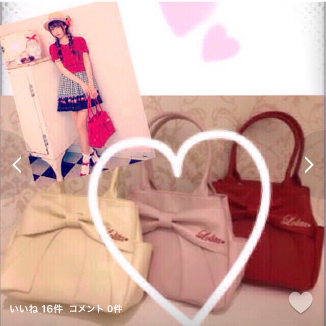 Ank Rouge(アンクルージュ)のAnkRnuge♡Bag レディースのバッグ(トートバッグ)の商品写真