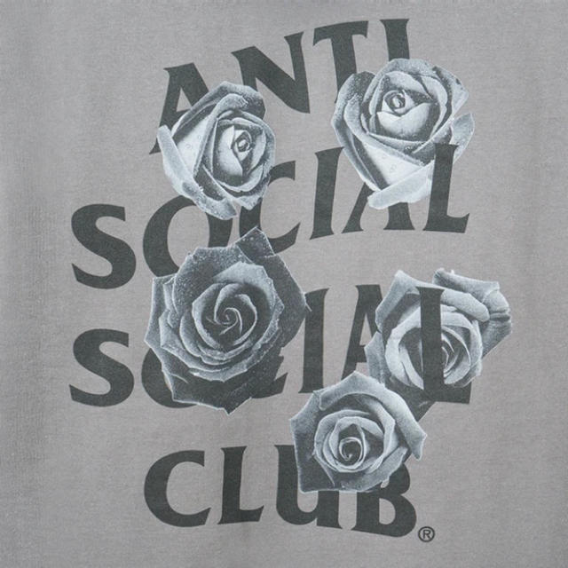 ANTI(アンチ)のANTI SOCIAL SOCIAL CLUB 薔薇パーカー Mサイズ メンズのトップス(パーカー)の商品写真