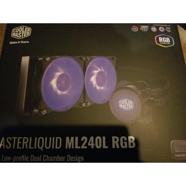 簡易水冷 MASTERLIQUID ML240L RGB