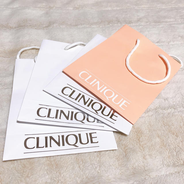 CLINIQUE(クリニーク)の【まとめ売り】CLINIQUE クリニーク ショップ袋 ショッパー レディースのバッグ(ショップ袋)の商品写真