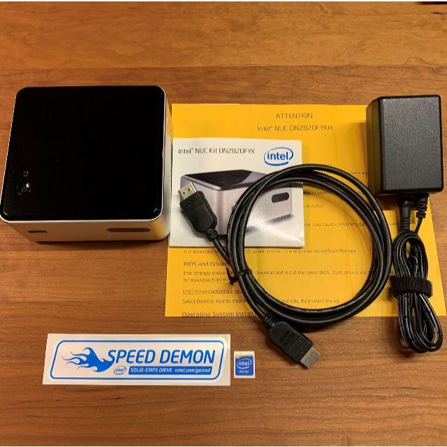 Intel NUC DN2820FYK Windows10Pro搭載 スマホ/家電/カメラのPC/タブレット(デスクトップ型PC)の商品写真