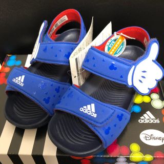 アディダス(adidas)の【新品】adidas×Disney サンダル 15㎝(サンダル)