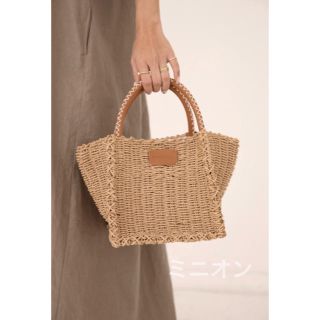 アリシアスタン(ALEXIA STAM)のALEXIA STAM Leather Handle Paper Bag(トートバッグ)