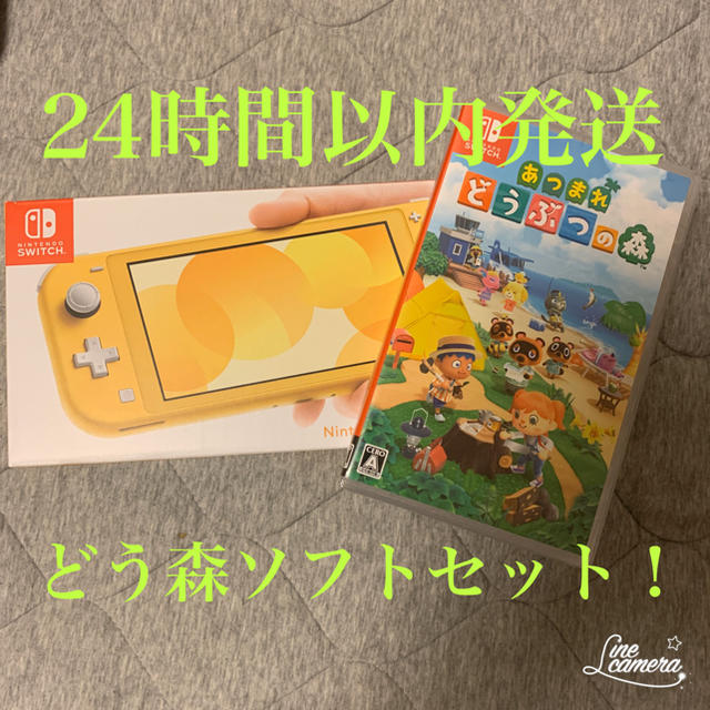 スイッチライト　どうぶつの森ソフト　スイッチ　ライト　どう森　あつ森