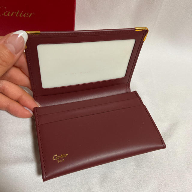 Cartier(カルティエ)のカルティエ  Cartier 名刺入れ　カードケース　未使用　 レディースのファッション小物(名刺入れ/定期入れ)の商品写真