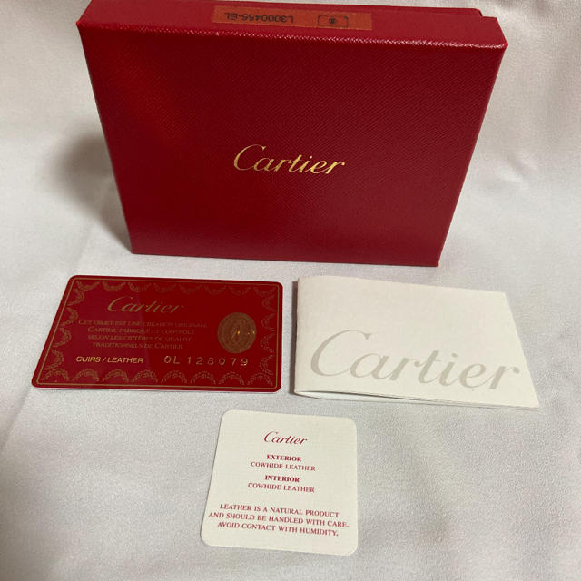 Cartier(カルティエ)のカルティエ  Cartier 名刺入れ　カードケース　未使用　 レディースのファッション小物(名刺入れ/定期入れ)の商品写真