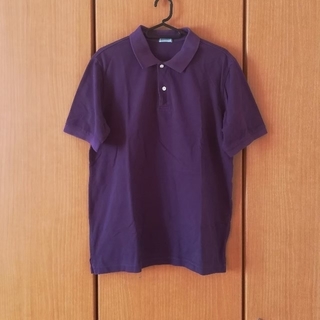 ユニクロ(UNIQLO)の紫のポロシャツ(ポロシャツ)