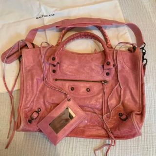 バレンシアガバッグ(BALENCIAGA BAG)の美品 BALENCIAGA バレンシアガ シティ(ハンドバッグ)