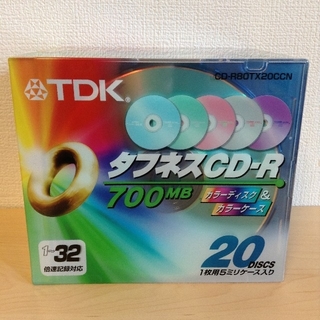 ティーディーケイ(TDK)のTDK CD-R(700MB) 10枚(PC周辺機器)