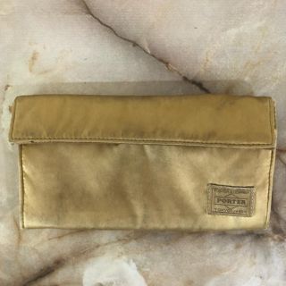 ポーター(PORTER)のPORTER BEAMS別注 BULLION GOLD 長財布(長財布)