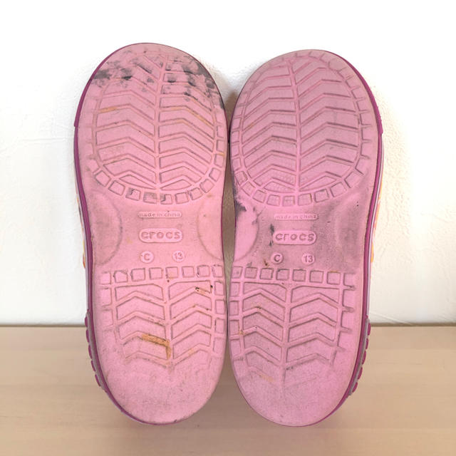 crocs(クロックス)のクロックス サンダル C13 19cm キッズ/ベビー/マタニティのキッズ靴/シューズ(15cm~)(サンダル)の商品写真