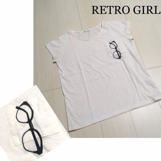 レトロガール(RETRO GIRL)のレトロガール　白Tシャツ(Tシャツ(半袖/袖なし))