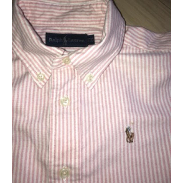 Ralph Lauren(ラルフローレン)のラルフローレン　半袖シャツ　110 キッズ/ベビー/マタニティのキッズ服男の子用(90cm~)(ブラウス)の商品写真