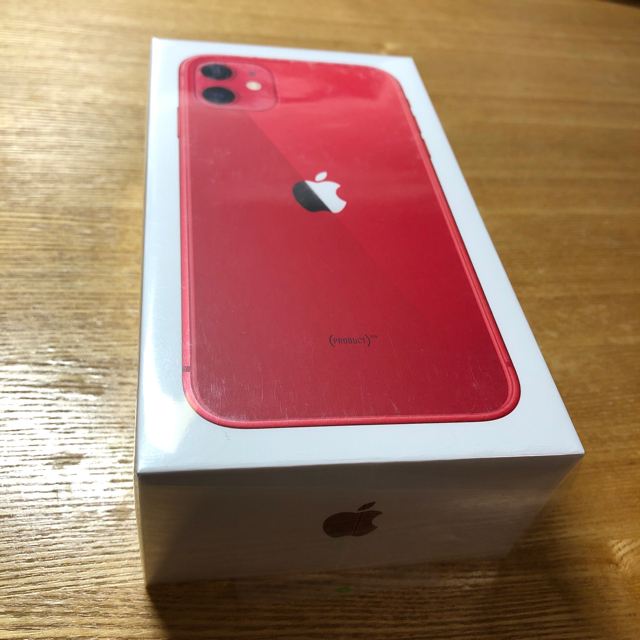 【新品未開封】Apple iPhone11 64GB SIMフリー レッド