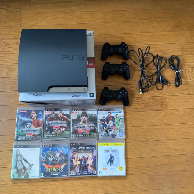 PS3本体+ソフト8本セット まとめ売り