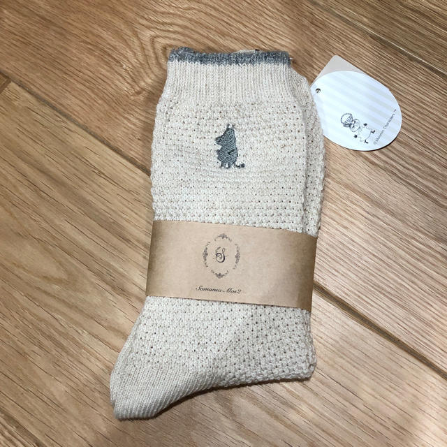 SM2(サマンサモスモス)のSM2☆ムーミン刺繍入りソックス レディースのレッグウェア(ソックス)の商品写真