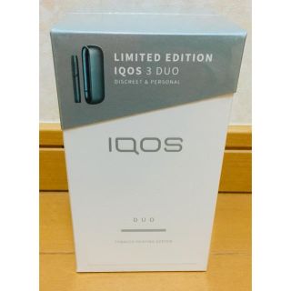 アイコス(IQOS)の【未使用】iQOS3 DUO 本体(色:ルーシッドティール)(タバコグッズ)