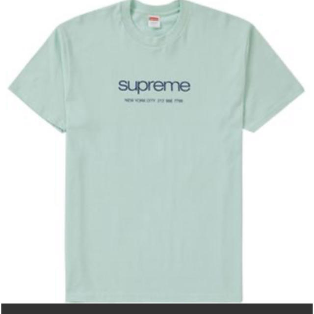 supreme 20ss shop tee Light Teal