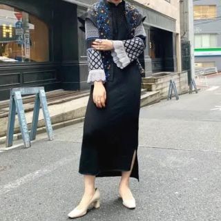 Mame Kurogouchi ニットワンピース マメ 19AW