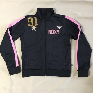 ロキシー(Roxy)のROXY ロキシー ジャージ 上のみ レディース Mサイズ 黒(その他)