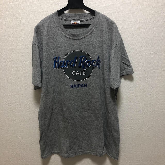 SPINNS(スピンズ)のハードロックカフェ　Tシャツ　グレー　サイパン メンズのトップス(Tシャツ/カットソー(半袖/袖なし))の商品写真