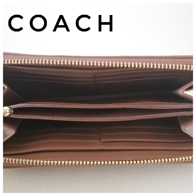 COACH(コーチ)の♥️週末セール♥️✨新品未使用✨COACH　シグネチャー　長財布　ブラウン レディースのファッション小物(財布)の商品写真