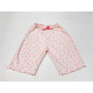 ザラキッズ(ZARA KIDS)のZARA baby⭐︎ガーゼ裾フリルワイドパンツ80cm(パンツ)