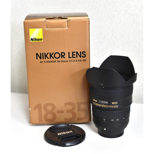 Nikon(ニコン)のNIKON AF-S NIKKOR 18-35mm f/3.5-4.5G ED スマホ/家電/カメラのカメラ(レンズ(ズーム))の商品写真