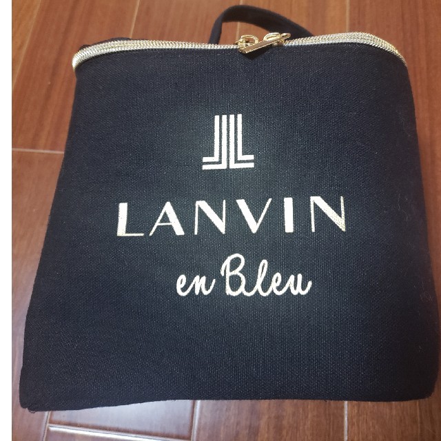 LANVIN en Bleu(ランバンオンブルー)のLANVIN　en　blue　バニティ型ポーチ レディースのファッション小物(ポーチ)の商品写真